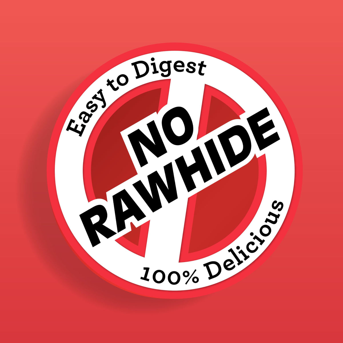 Rawhide-Free Dog Treats With Real Protein, 50 Count X24281