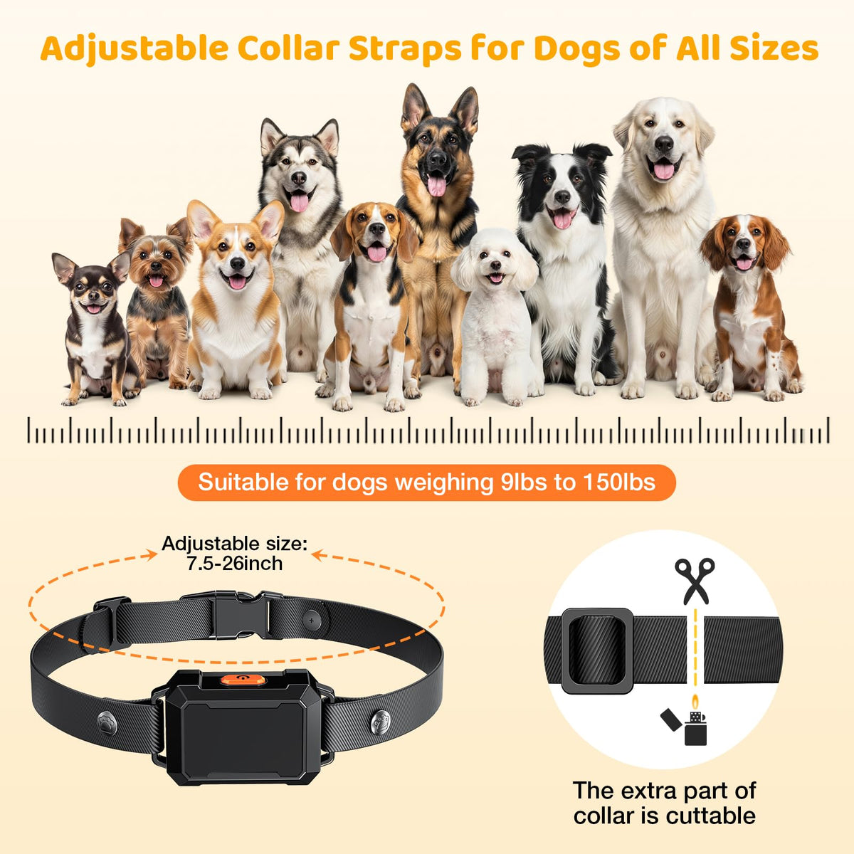 Electric Fence for Dogs with 2 Collars F37960
