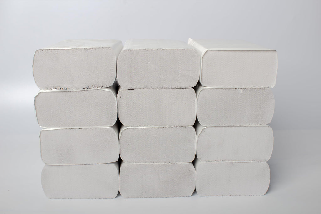 Multifold Paper Towels, Kraft, 334 Sheets X 12 Packs, Recycled Fibers S54169