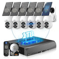Solar Powered Wireless Security Camera System K22733