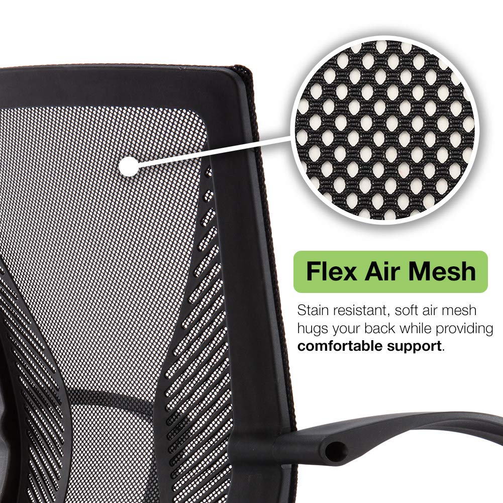 Black Blue Ergonomic Mesh Office Chair F281543