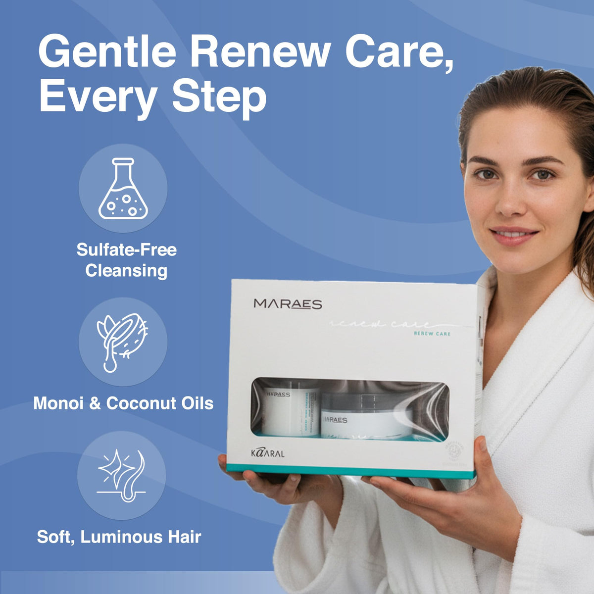 Vegan Shampoo, Mask & Serum 3-Piece Set C896606