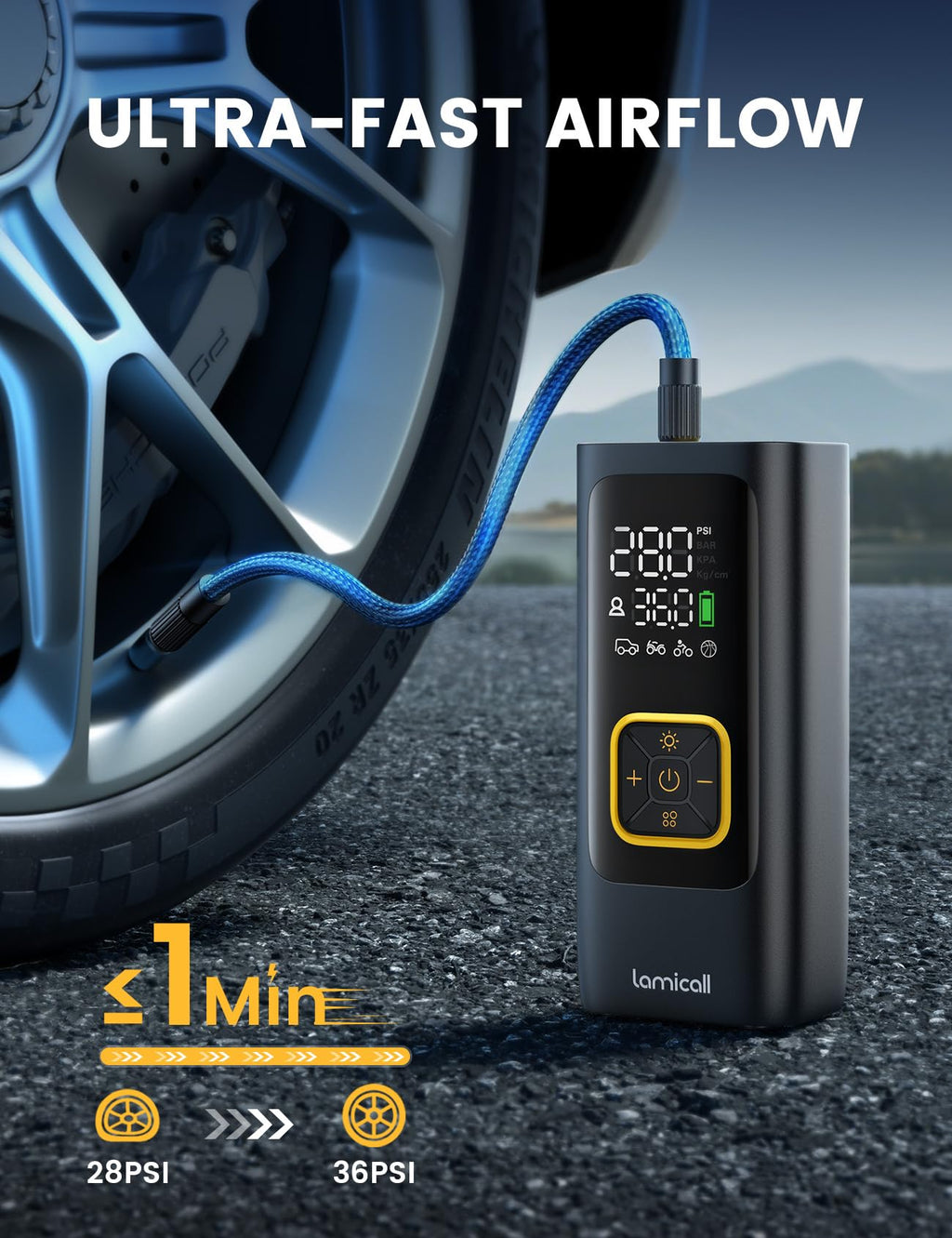 Portable Air Compressor 150 PSI I940002