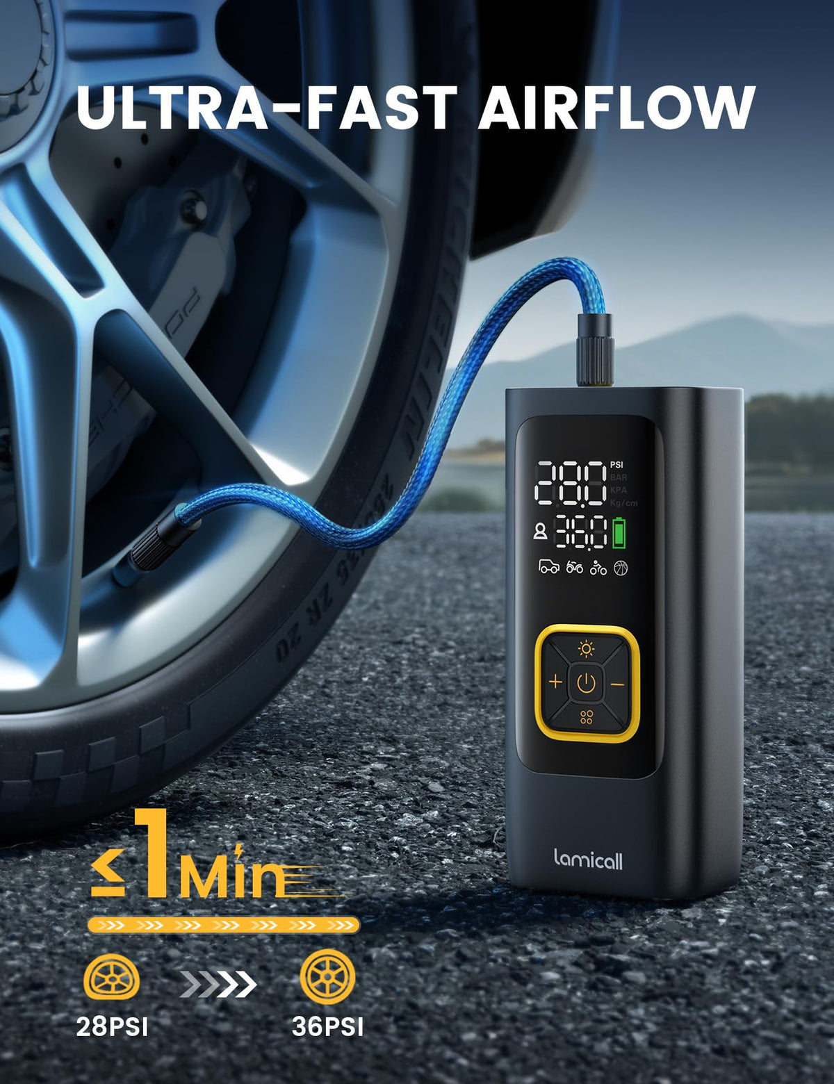 Portable Air Compressor 150 PSI I940002