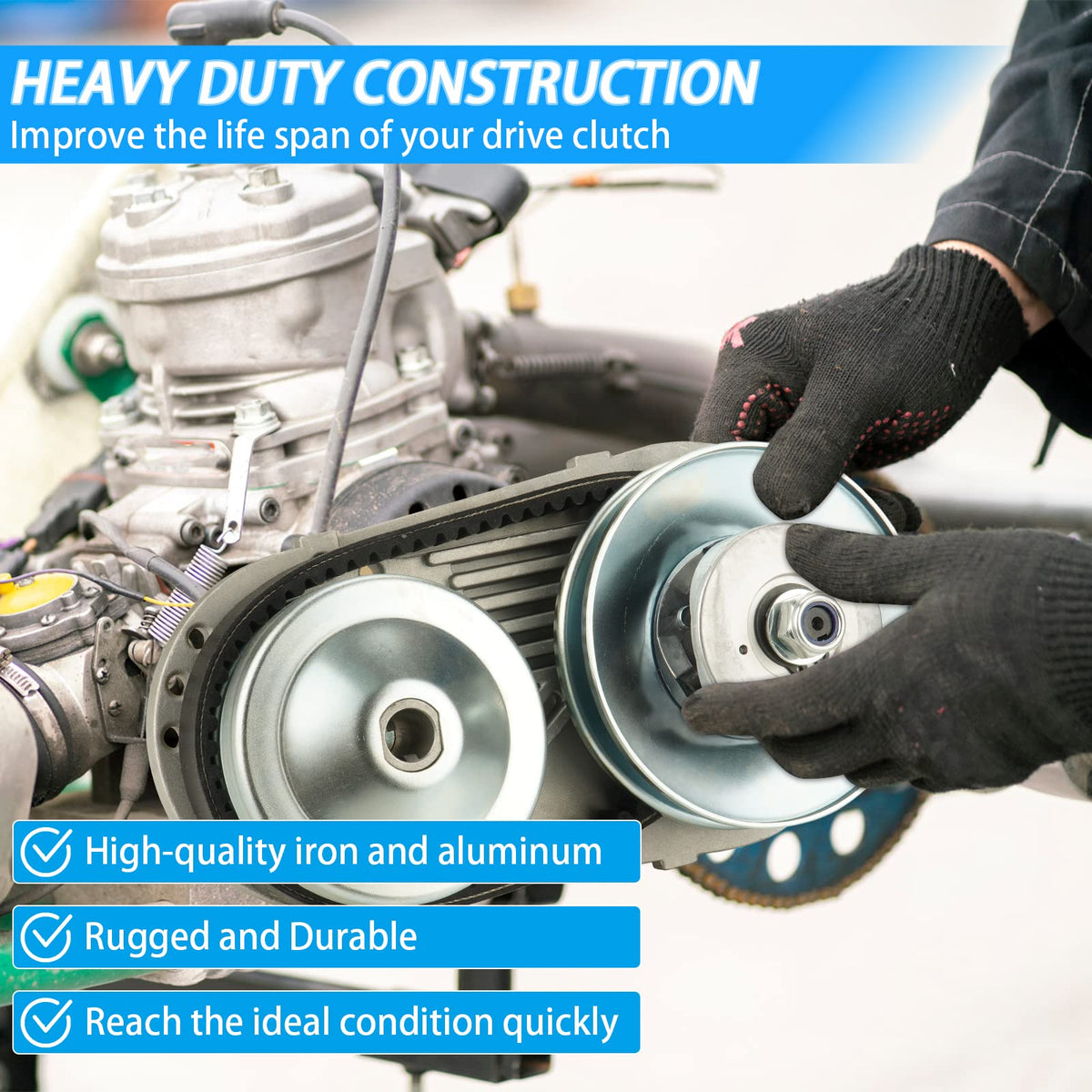 6.5 HP 3/4" Torque Converter I658