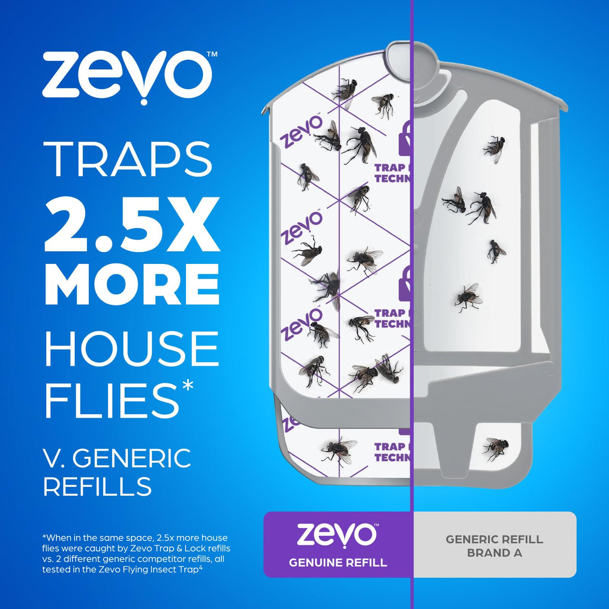 Flying Insect Trap Refill Cartridges 4 Count R1468