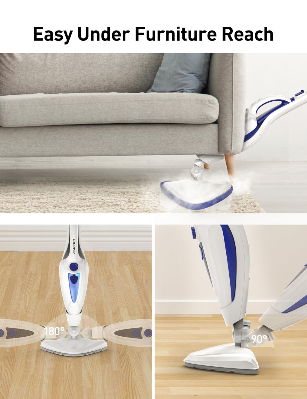 1500W Detachable Handheld Steam Mop Z942264