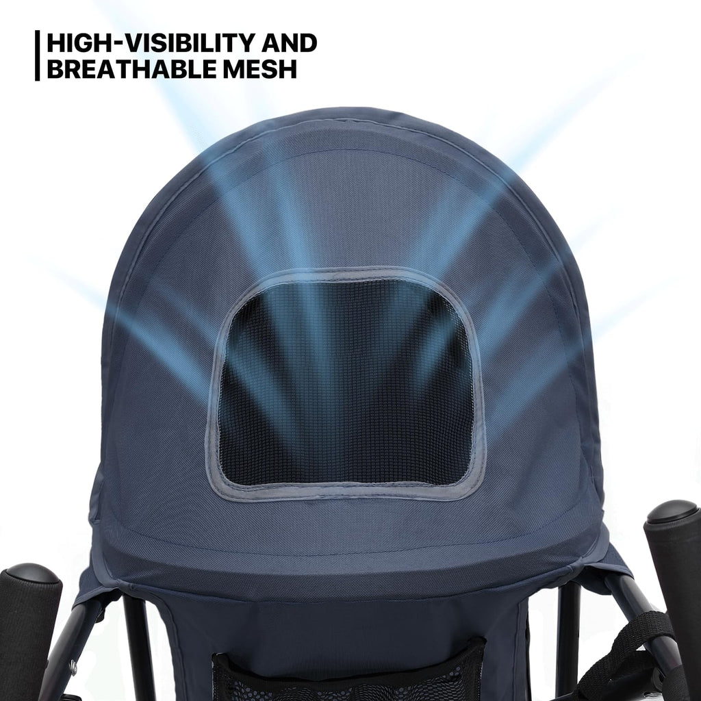 Navy Blue Pet Stroller Z594