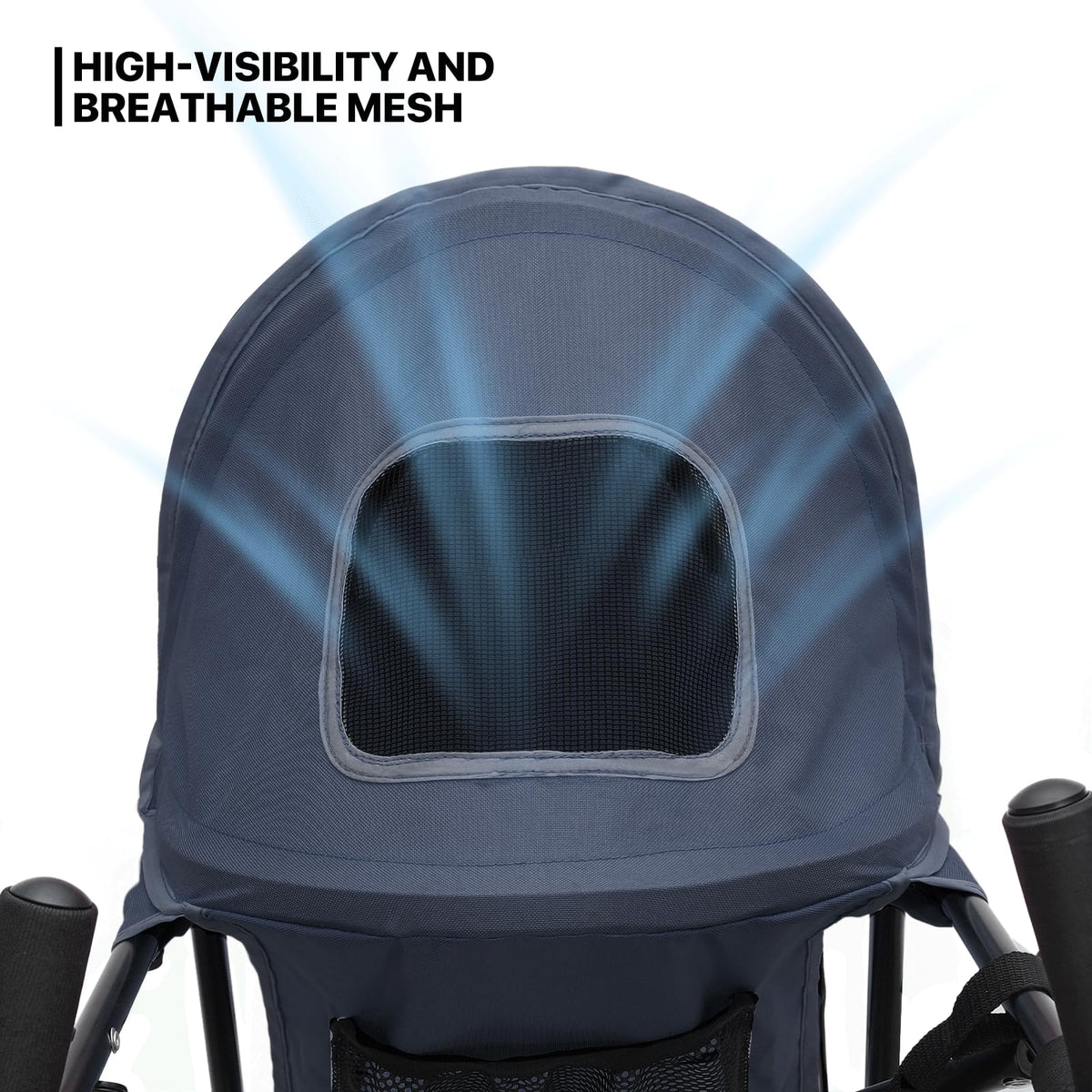Navy Blue Pet Stroller Z594