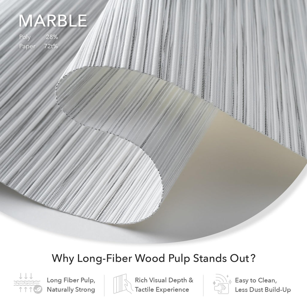 Natural Woven Light Filtering Panel Track Blinds R6923