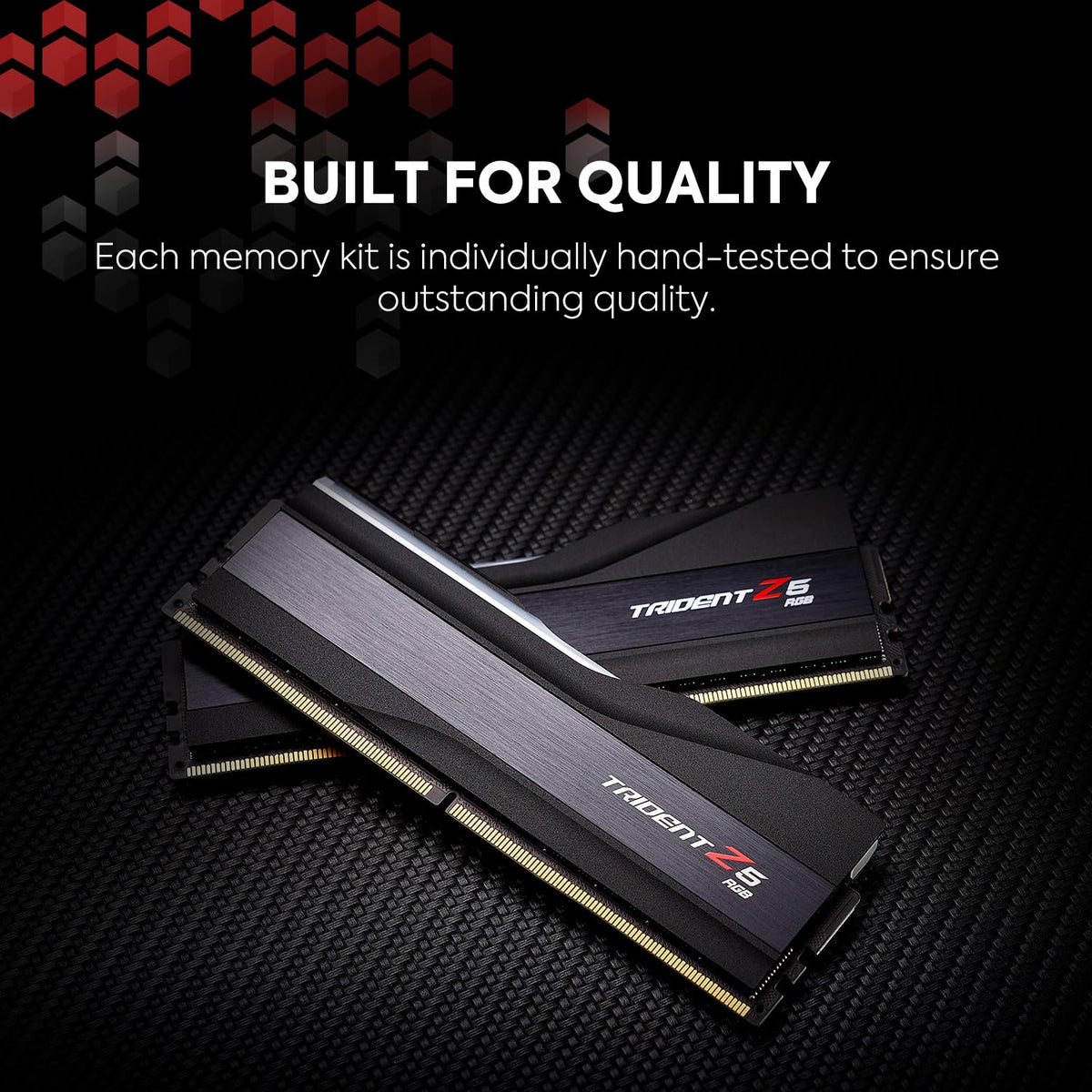 DDR5 RAM 64GB (2x32GB) 6400MT/s Matte Black C379