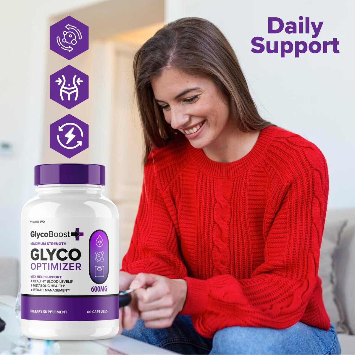 60 Capsules Glycogen Support Supplement M25893