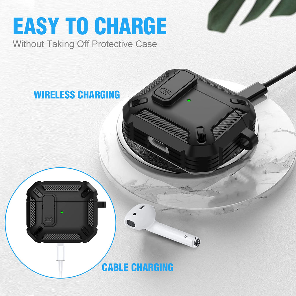 Black Magnetic AirPods 3 Case J941021