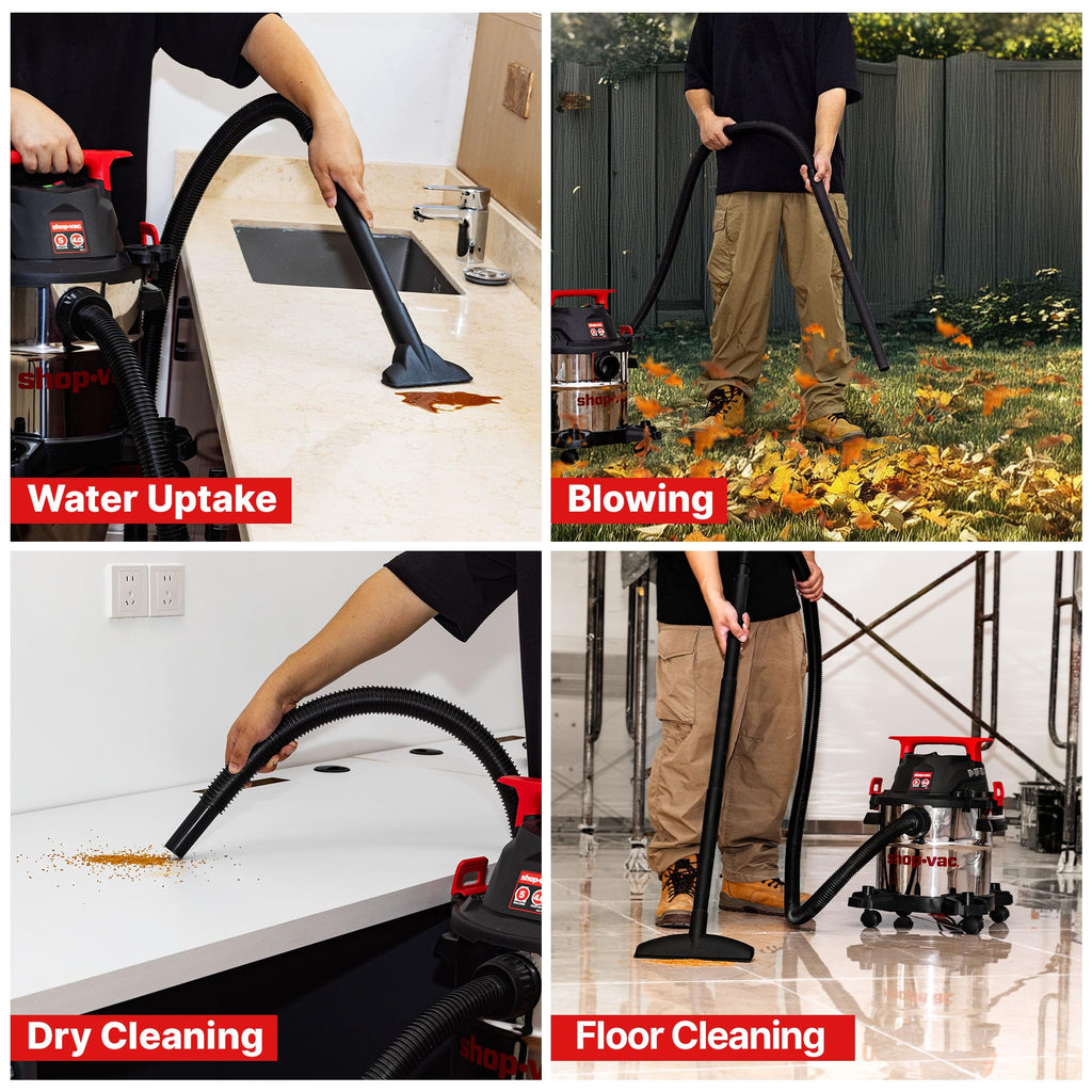 Wet/Dry Vacuum with Blower, 5 Gallon, 4 Peak HP I6104