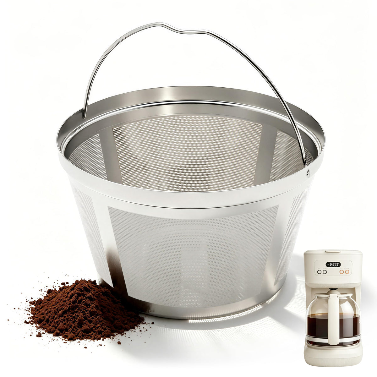 Stainless Steel Reusable Coffee Filter V132712