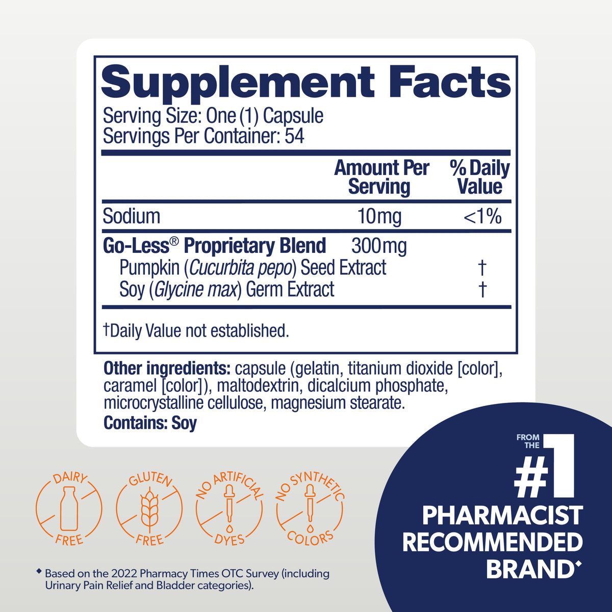 Bladder Control Supplement 52 Ct Q78493