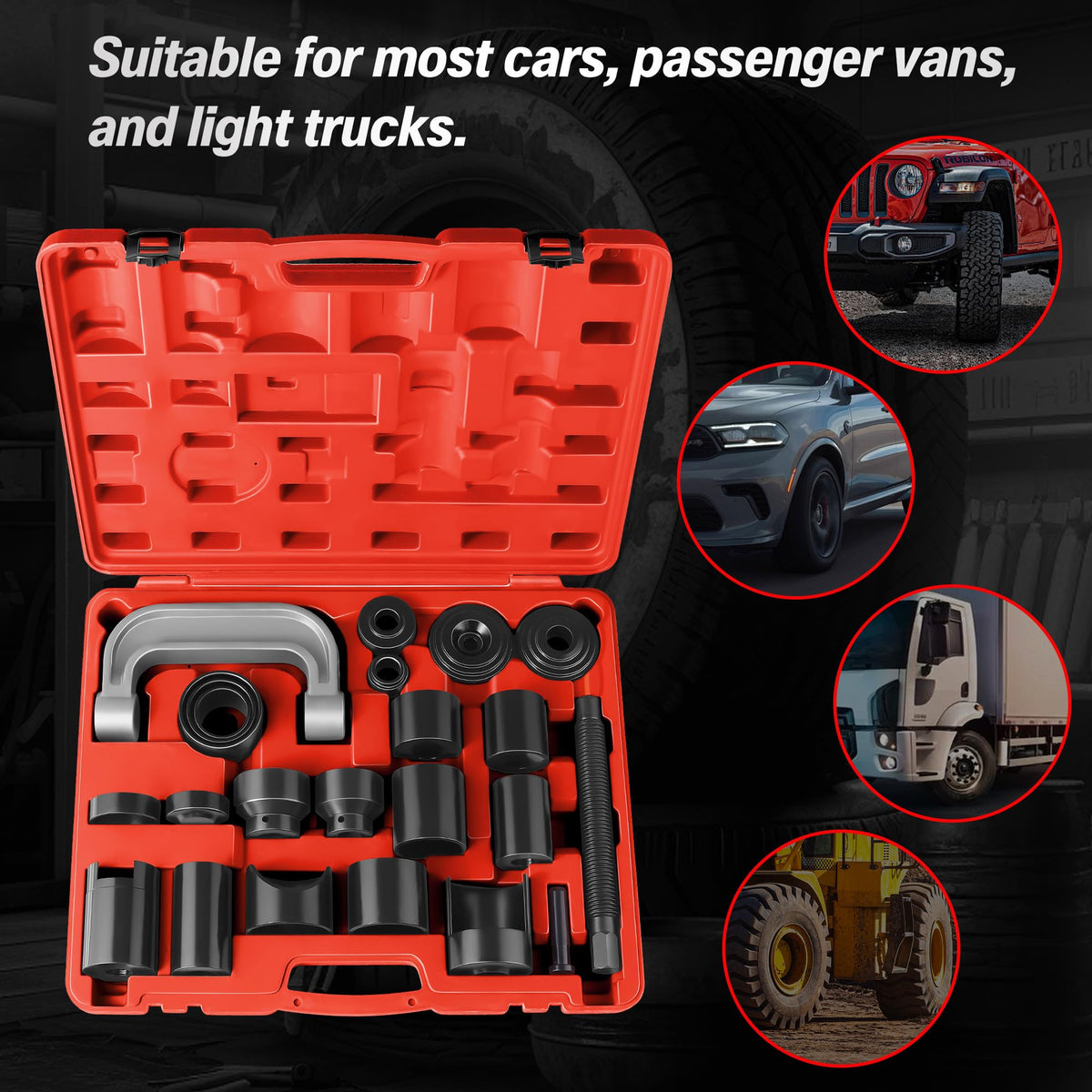 23PC Ball Joint Press Kit D2177