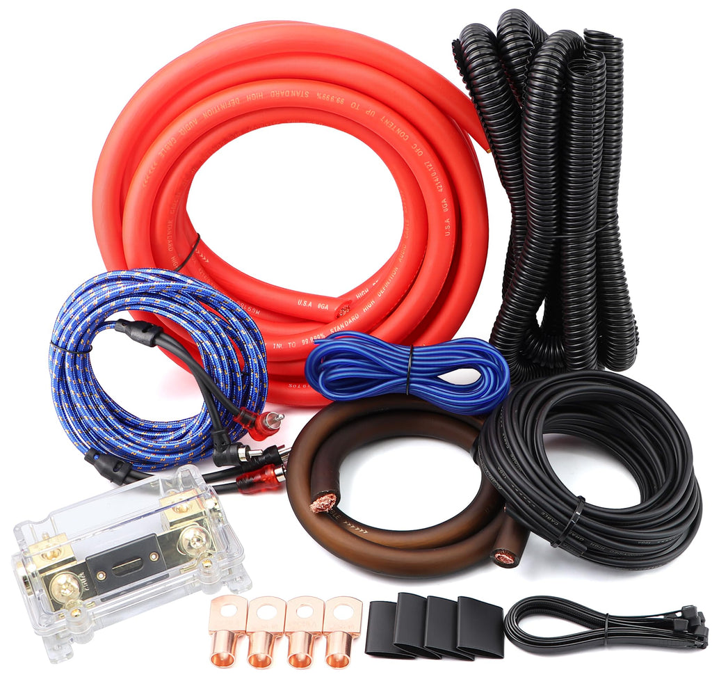 0 Gauge OFC Amp Wiring Kit W807943
