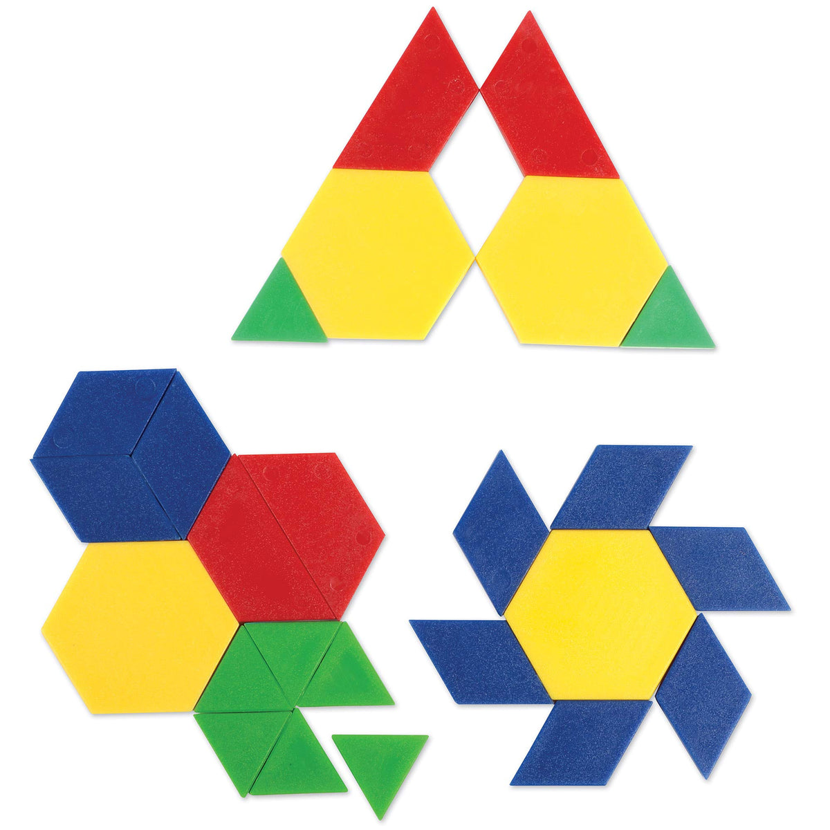 Plastic Pattern Blocks .5cm N333726
