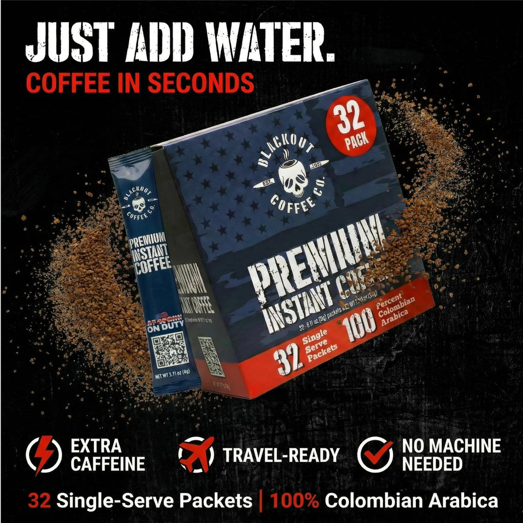 Colombian Arabica Instant Coffee Medium Roast 32 Count G33826