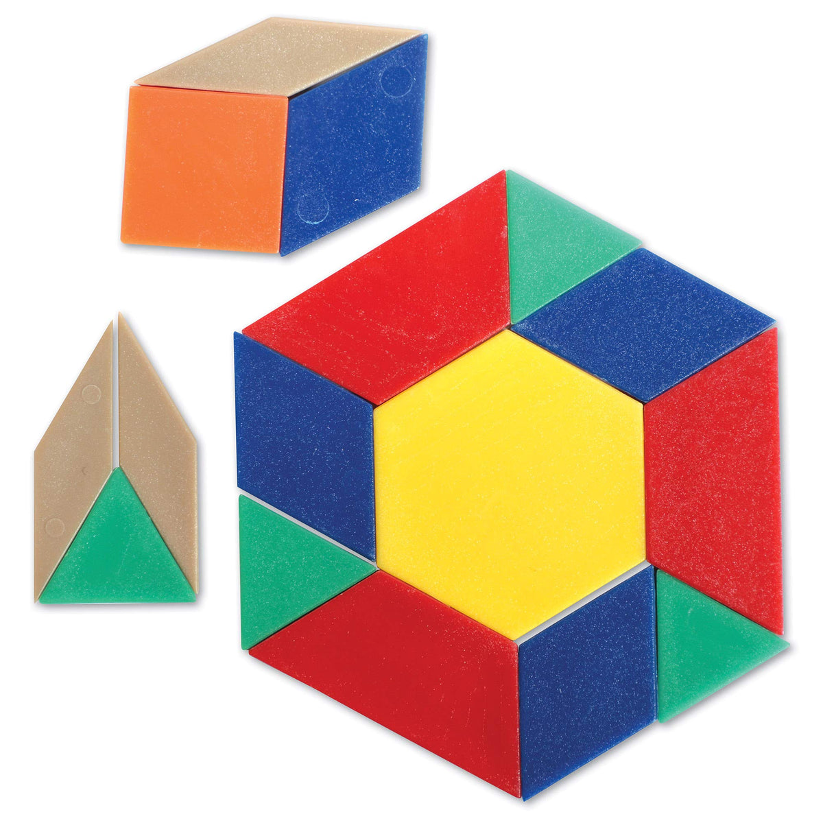 Plastic Pattern Blocks .5cm N333726