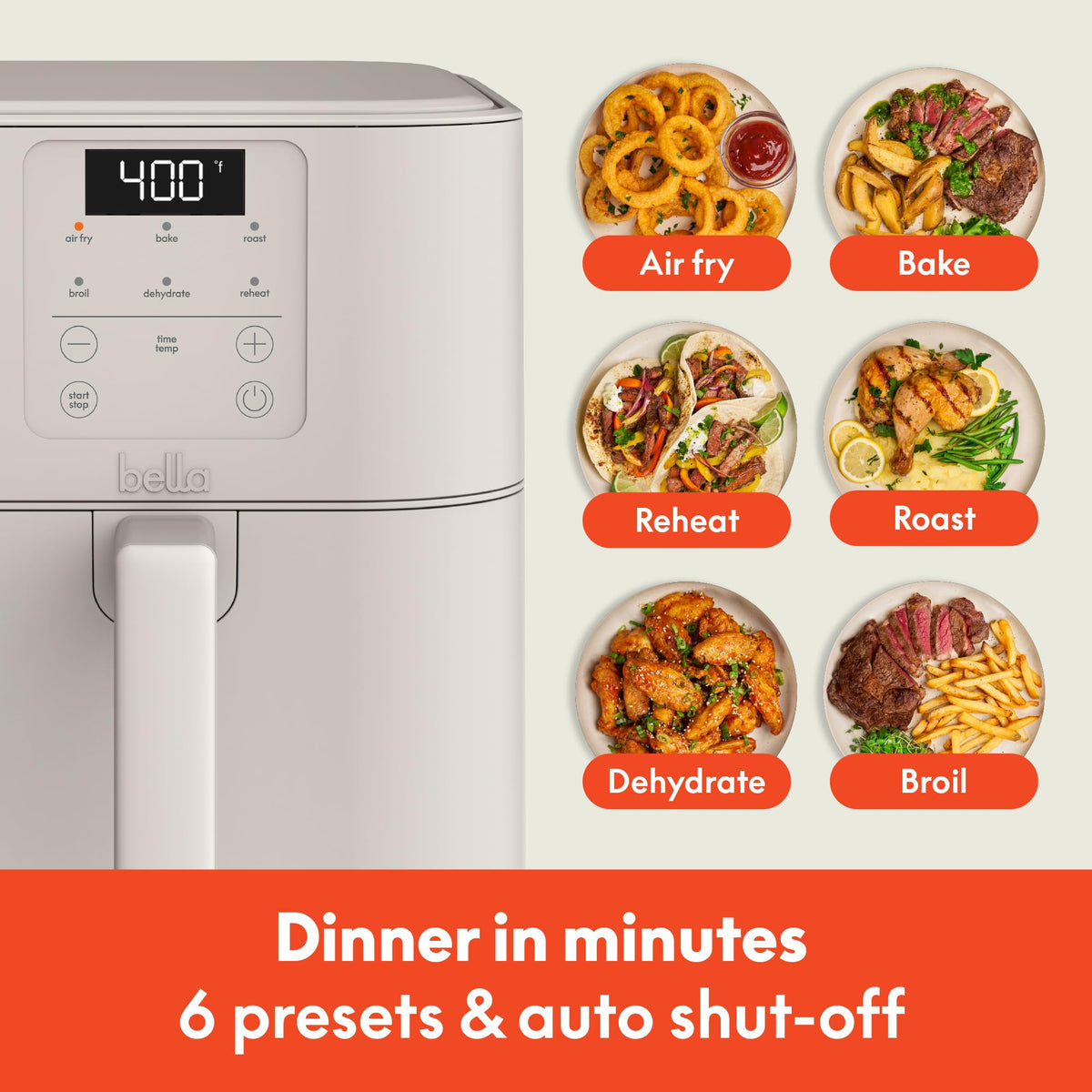 6qt Slim Air Fryer M98631