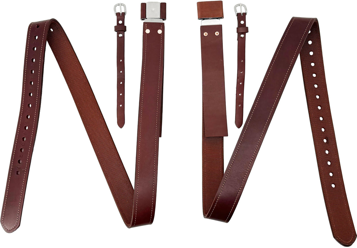Western Saddle Replacement Fender Stirrup Leathers Pair C675549