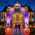 10 FT Halloween Inflatable Archway with LED Lights Z6848