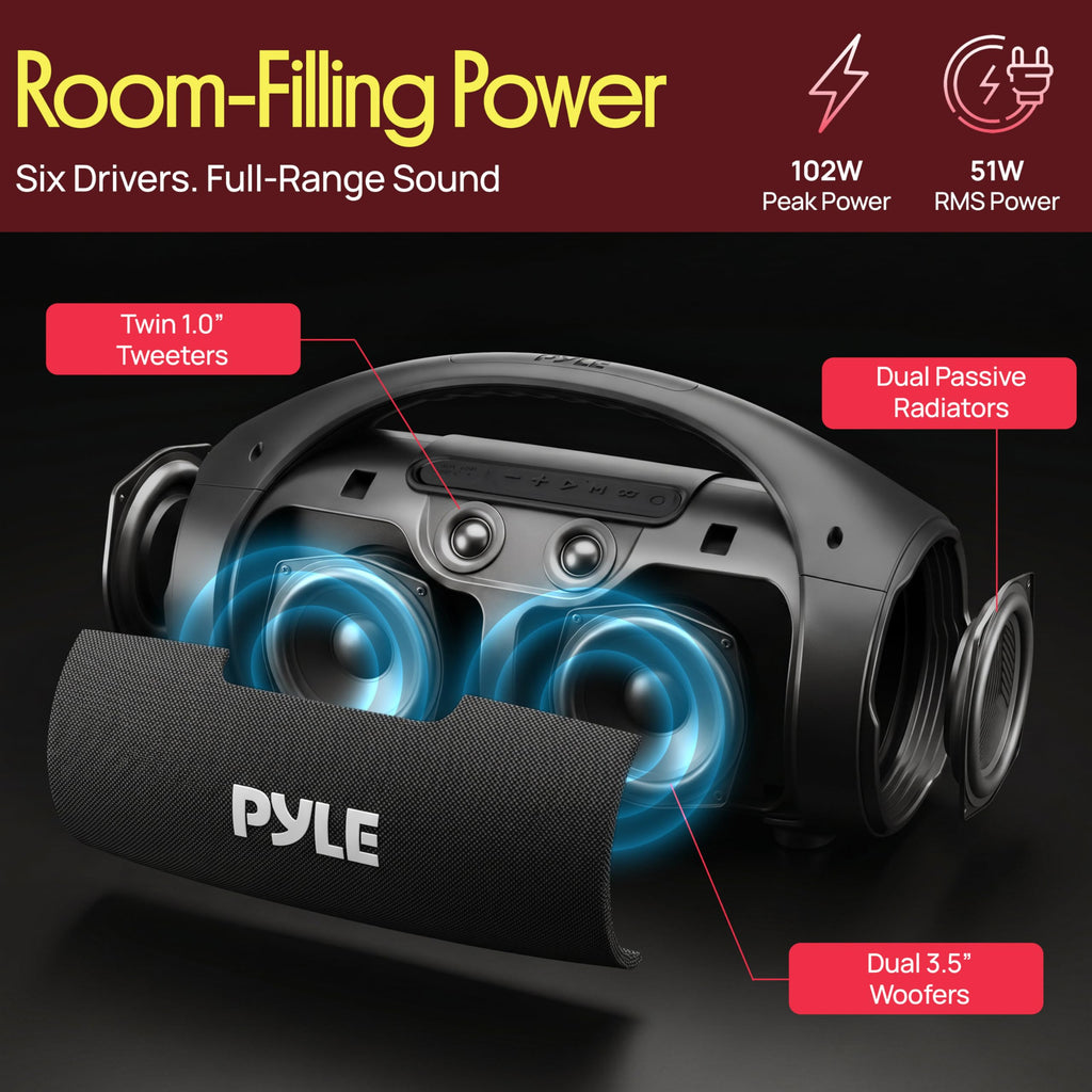 Portable Bluetooth Boombox Speaker T55795