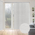 Natural Woven Light Filtering Panel Track Blinds R6923