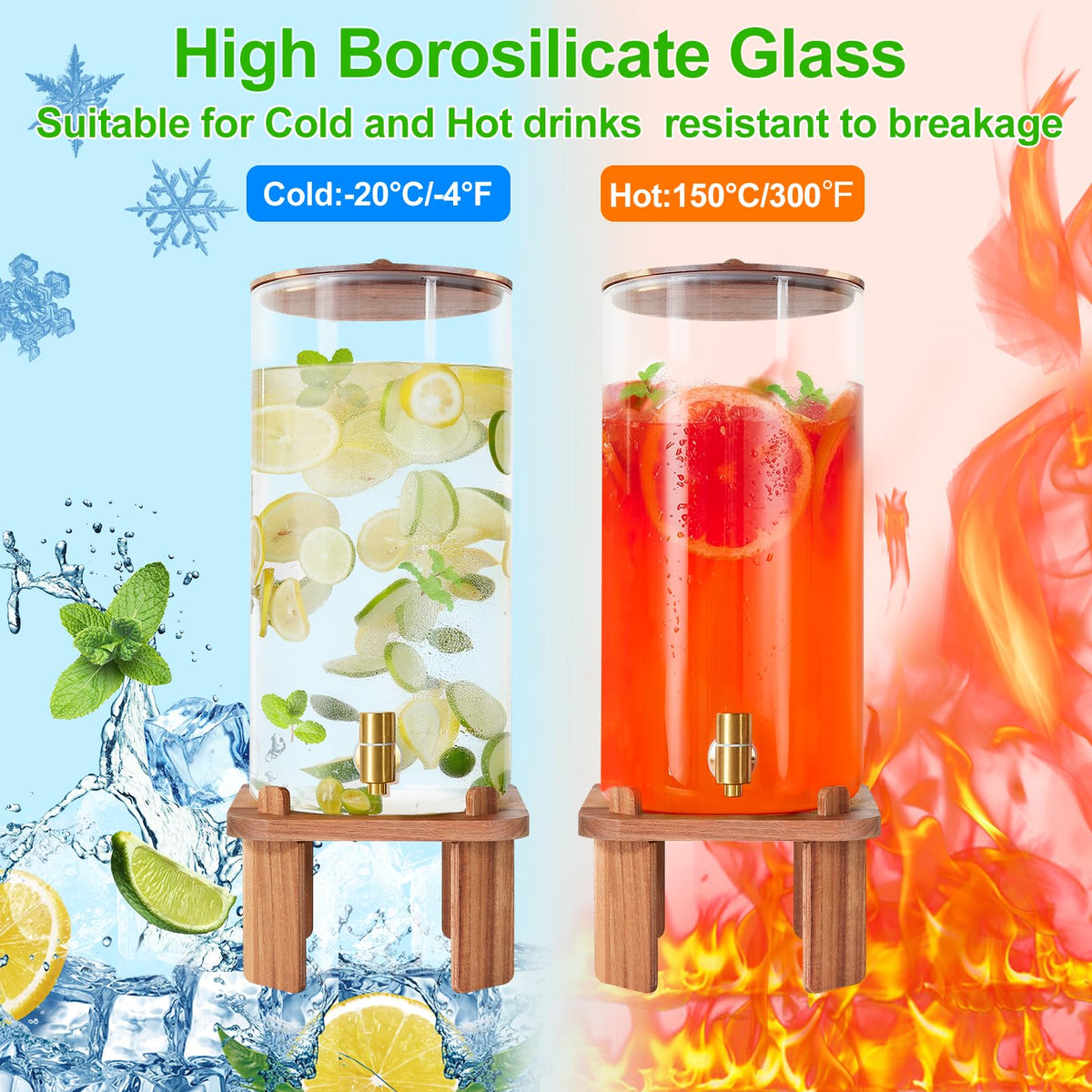 3 Gallon Drink Dispenser with Stand C685