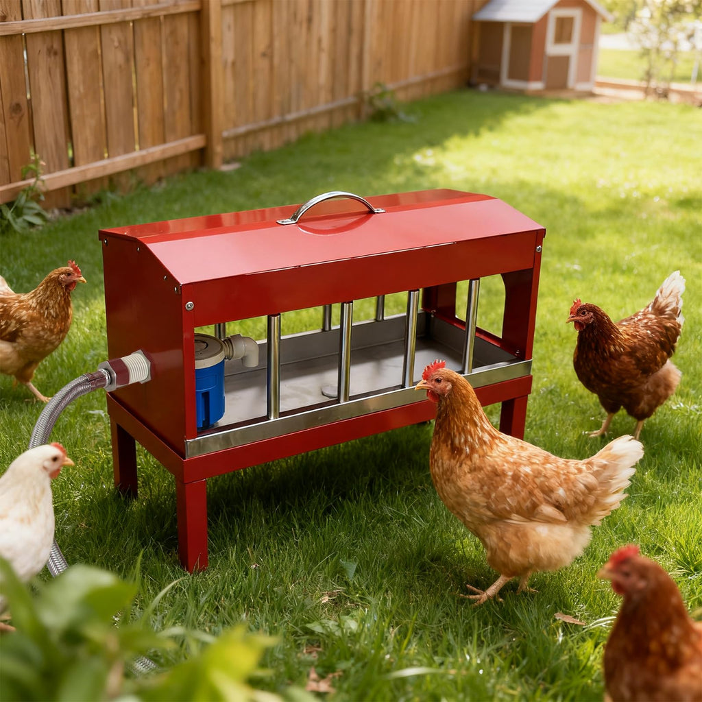 Automatic Chicken Waterer with Detachable Legs I66754