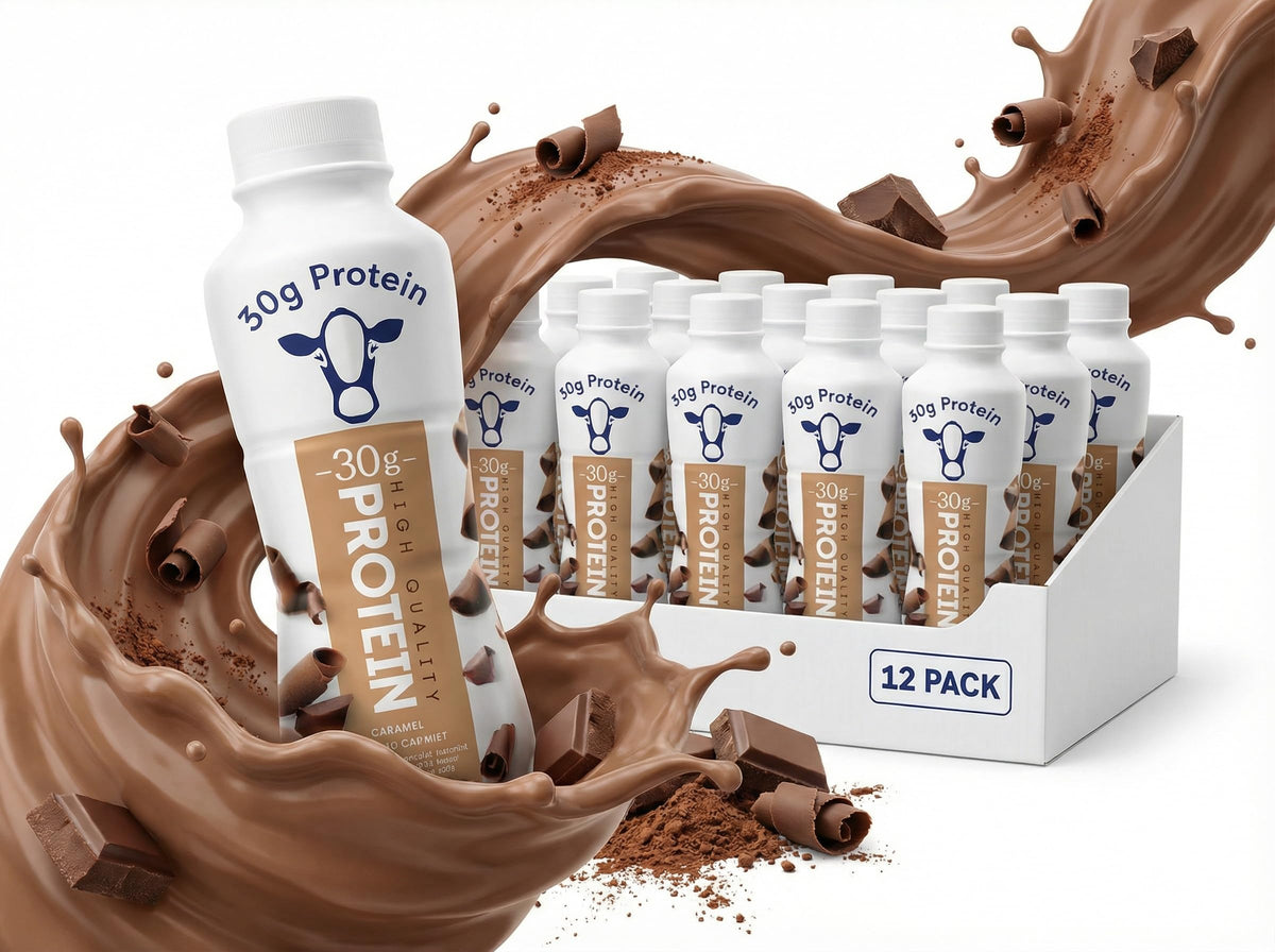 Chocolate High Protein Shake 30g Protein 12 Pack B90847