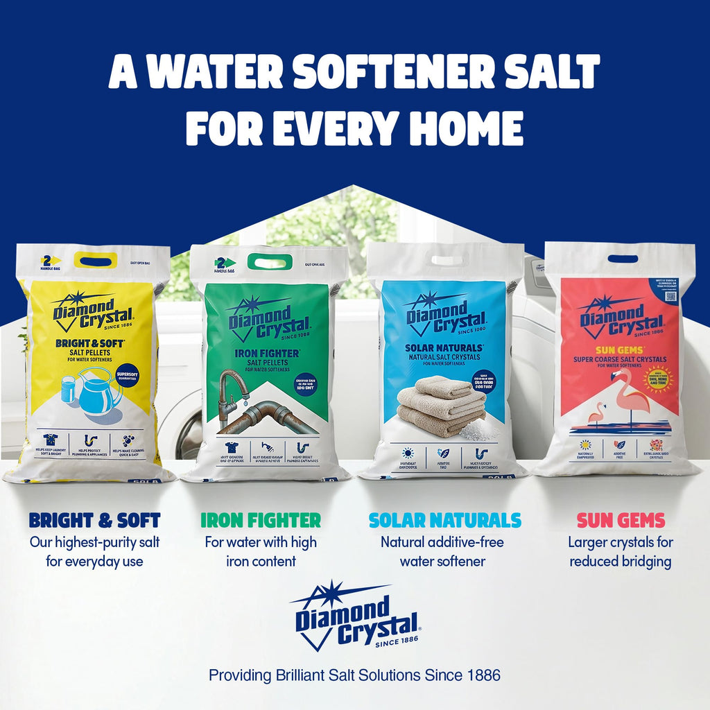 2 Pack Water Softener Salt, 40 Pounds X99236
