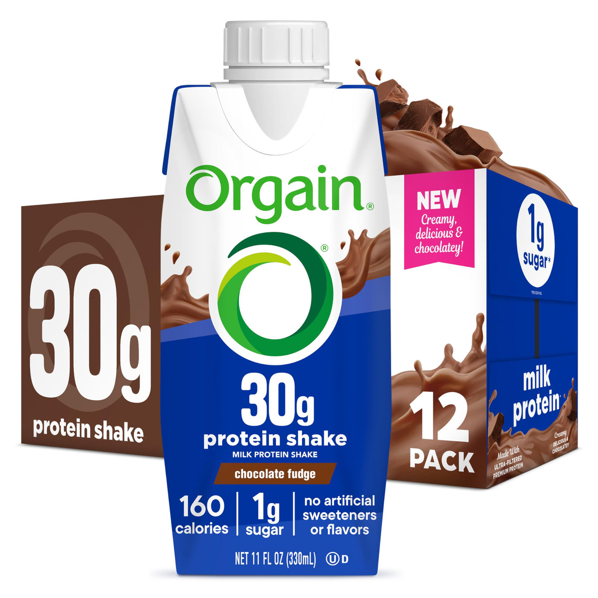 Chocolate High Protein Dairy Shake 11 oz 12pk I8700