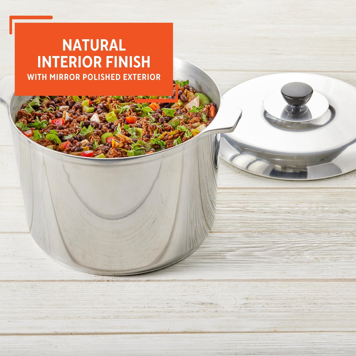 Heavy Duty Aluminum Stock Pot 14 Quart N760694