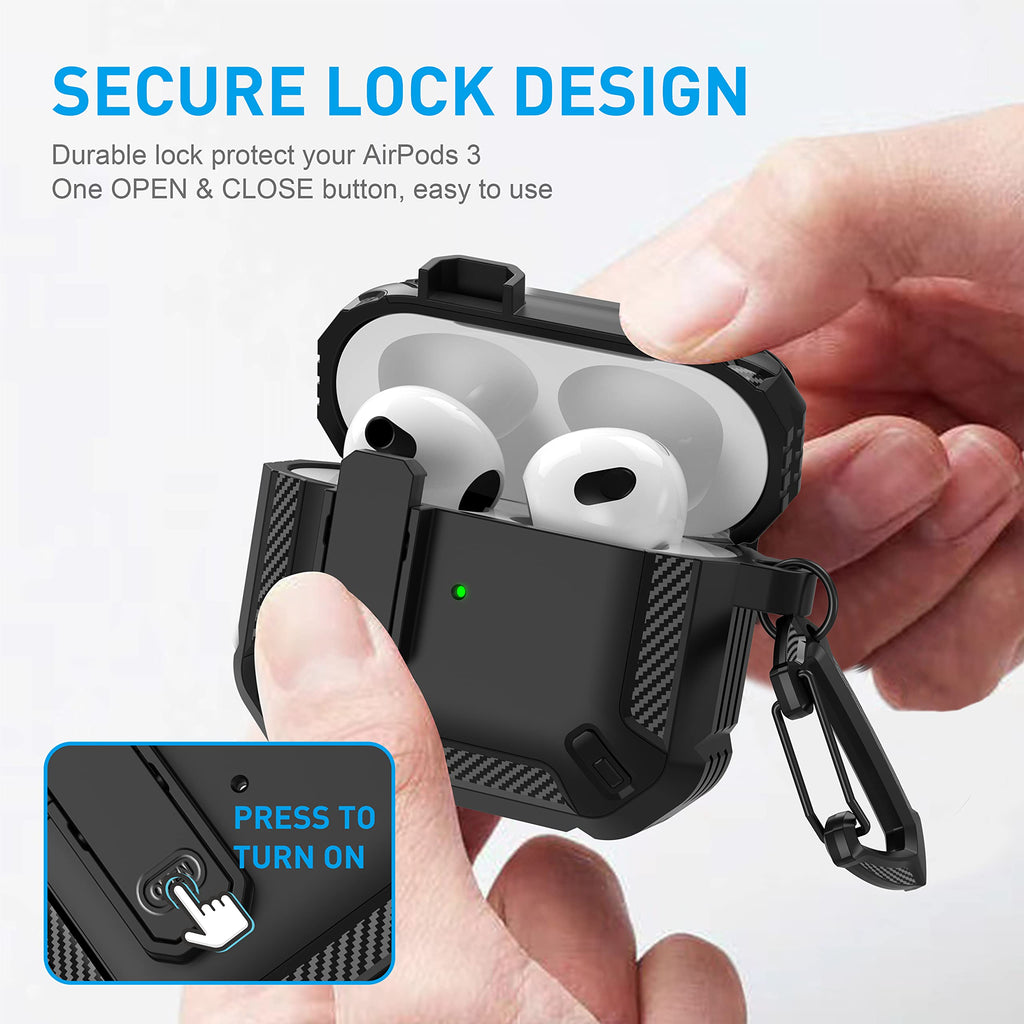 Black Magnetic AirPods 3 Case J941021