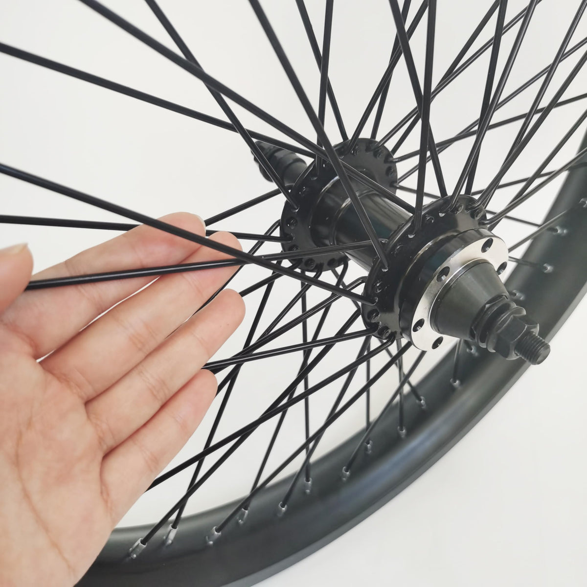 20" 26" Heavy Duty Bicycle Rear Wheel Rim 48 Spokes Aluminum Alloy Disc Brake F290