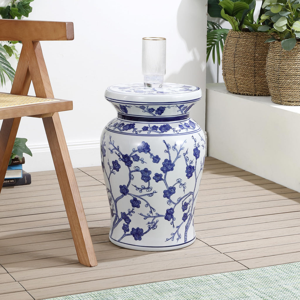 Ceramic Garden Stool Side Table E3178
