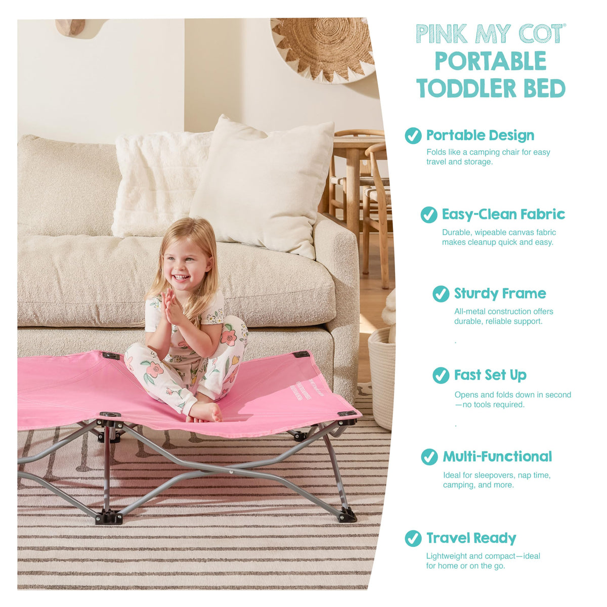 Portable Toddler Cot B50272