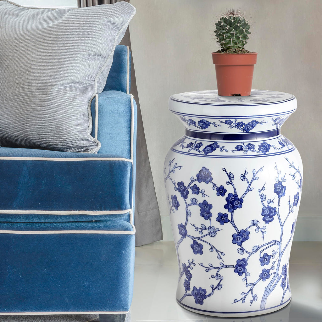 Ceramic Garden Stool Side Table E3178